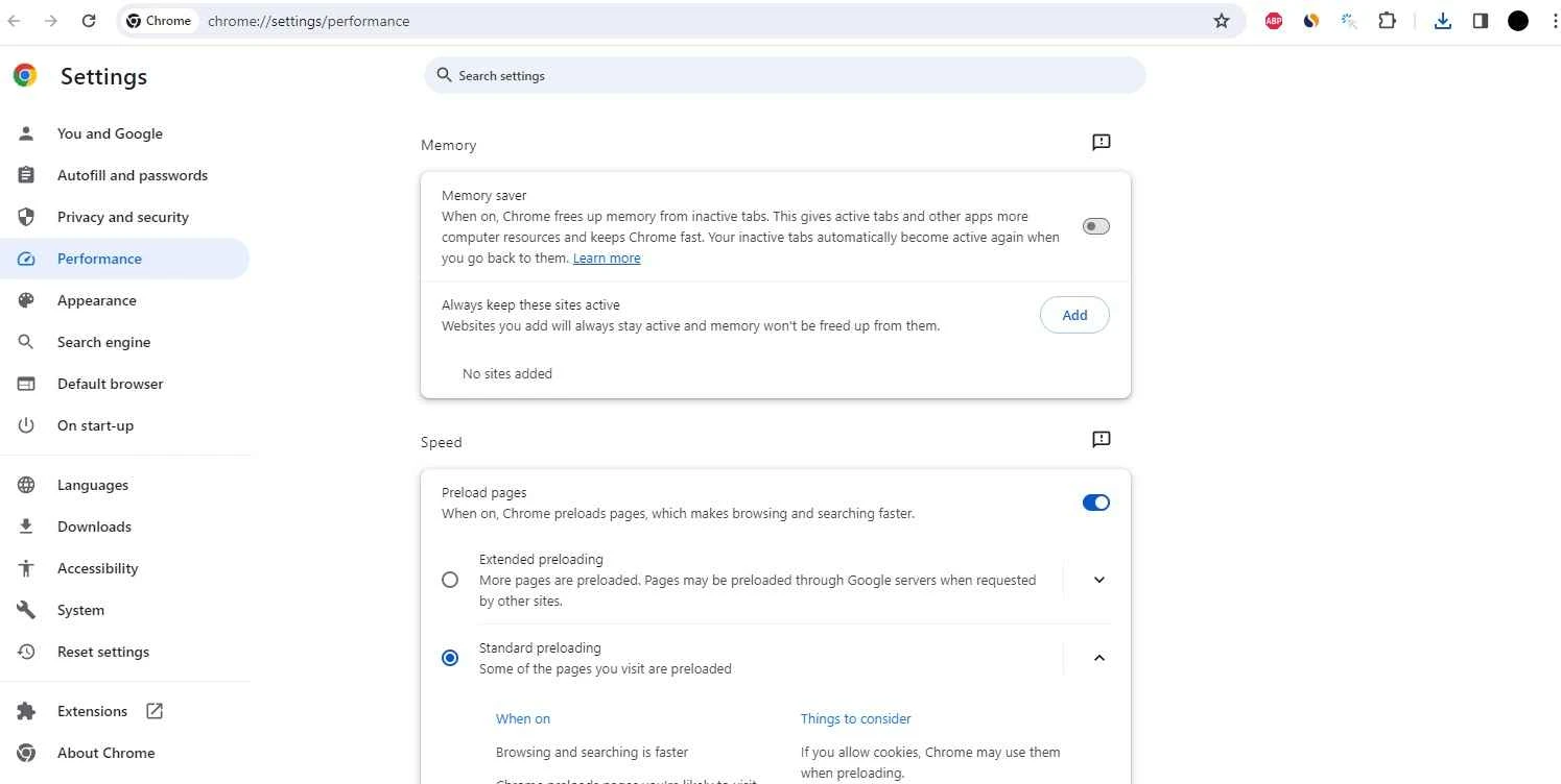 Google Chrome Portable – capture d'écran 4